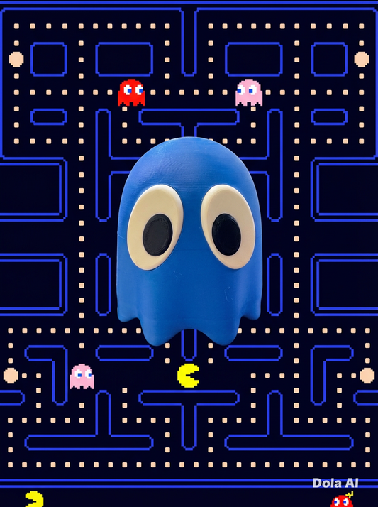 Pac-Man inspired ghost model - Myth & Motion by The Braysdown Workshop