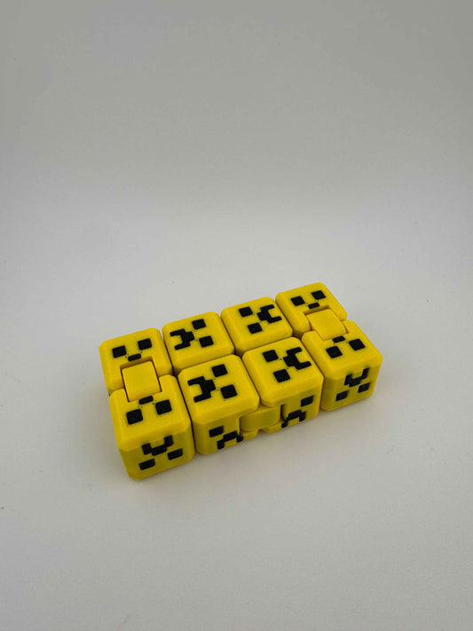 Minecraft inspired infinity cube - creeper style