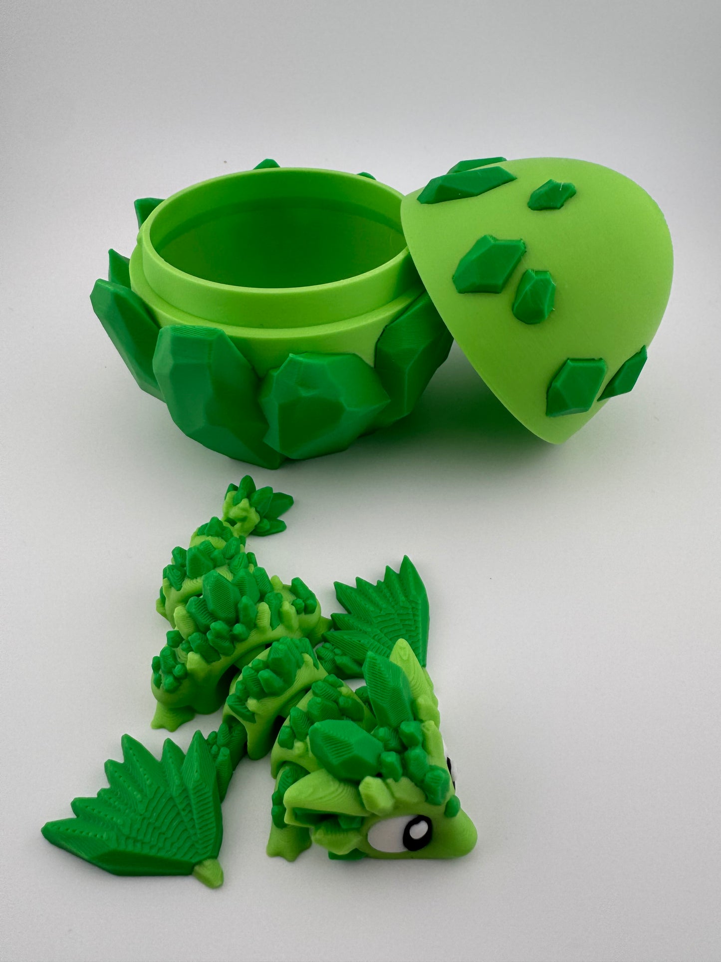 Baby Crystal Dragon and matching eggs