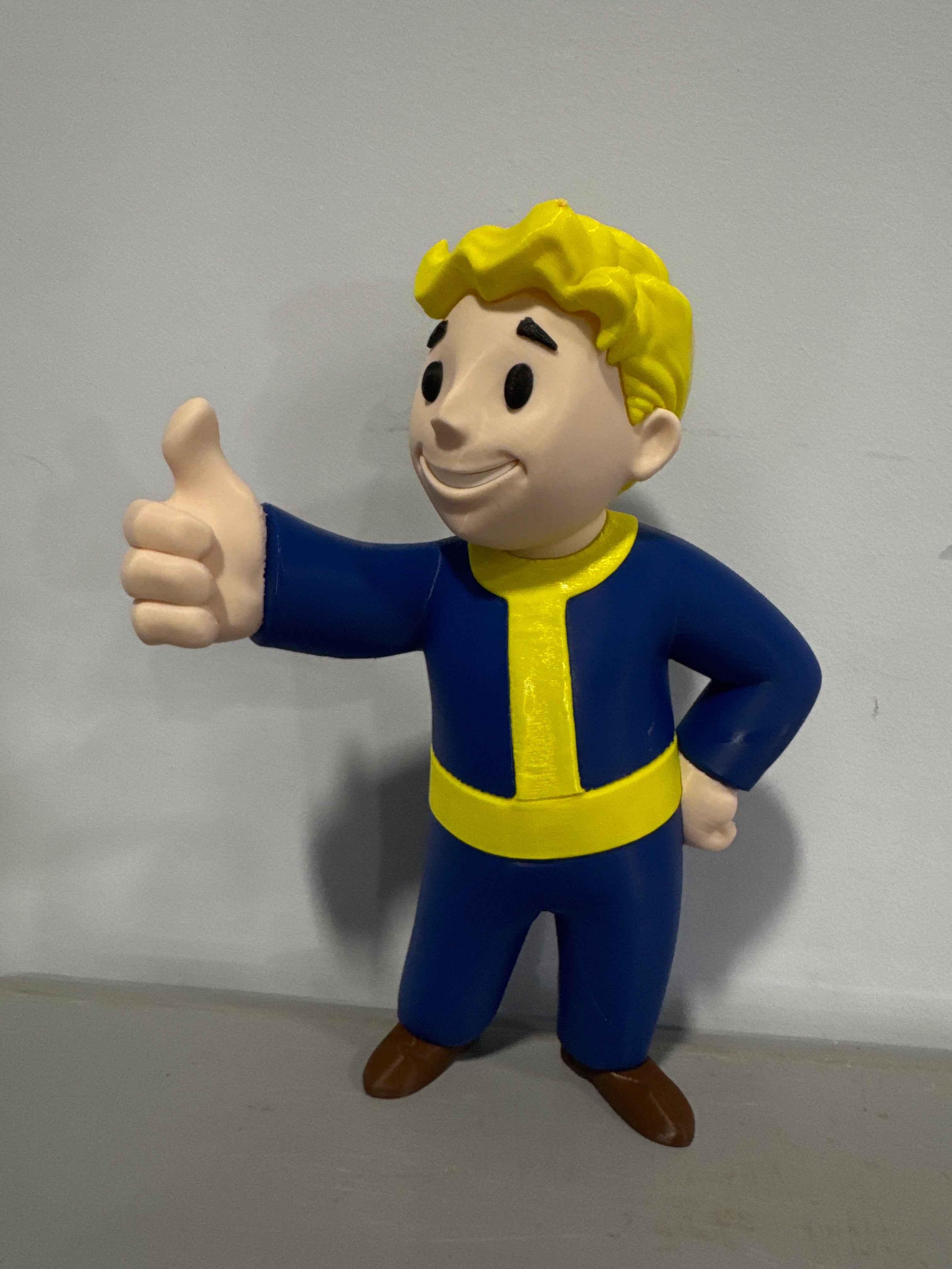 Fallout vault boy inspired model - Myth & Motion by The Braysdown Workshop