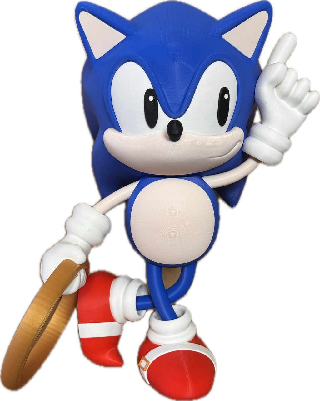 Sonic & ring model - Myth & Motion by The Braysdown Workshop