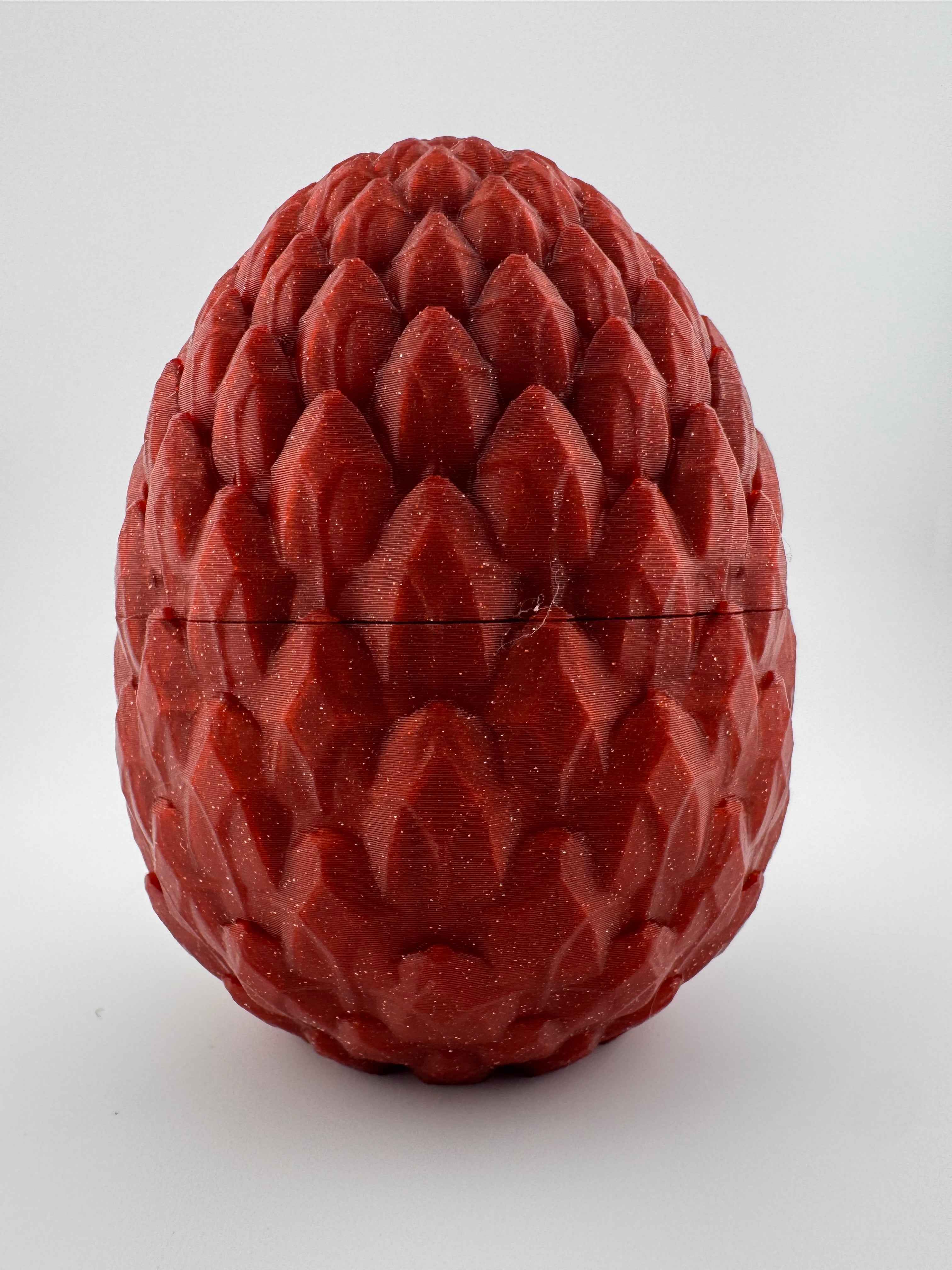 X Large Crystal Egg - Perfect for combining with a large dragon! - Myth & Motion by The Braysdown Workshop