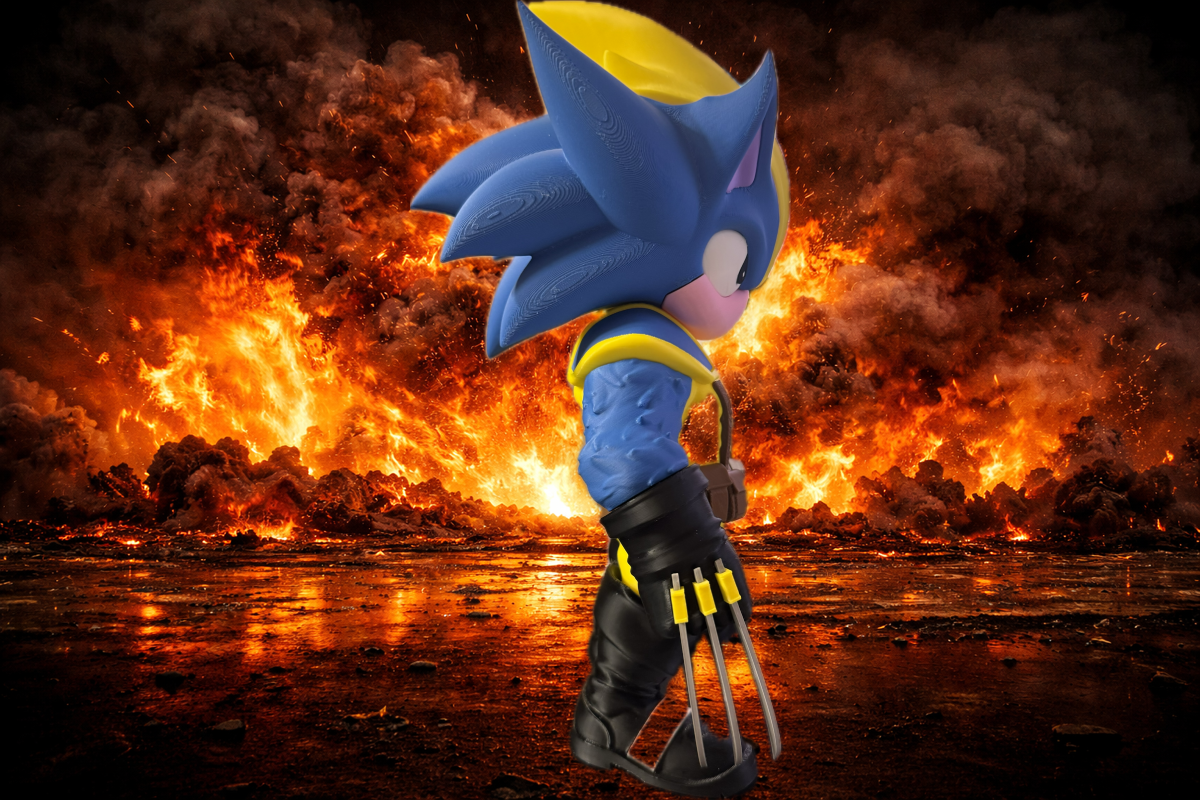 Soniverine - High Speed Claw Beast Figure - Myth & Motion by The Braysdown Workshop