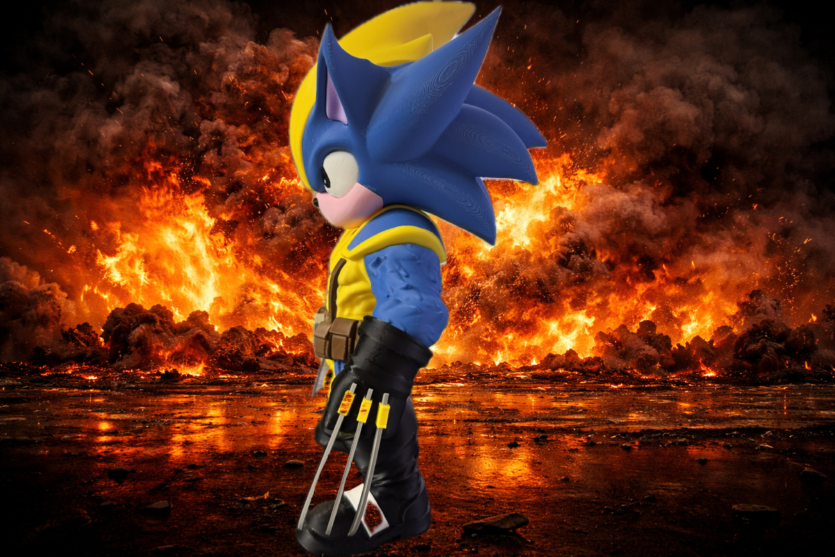 Soniverine - High Speed Claw Beast Figure - Myth & Motion by The Braysdown Workshop