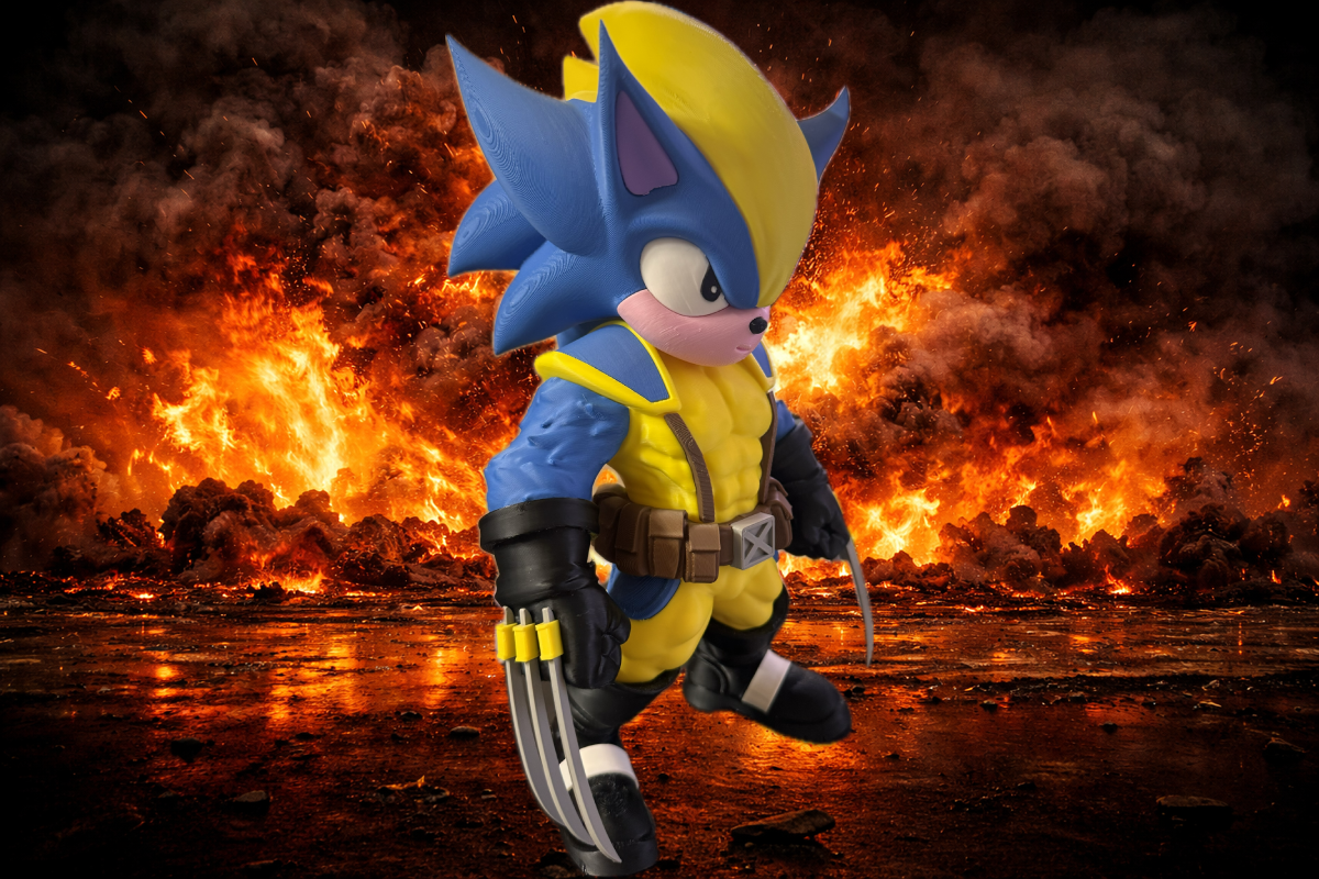 Soniverine - High Speed Claw Beast Figure - Myth & Motion by The Braysdown Workshop