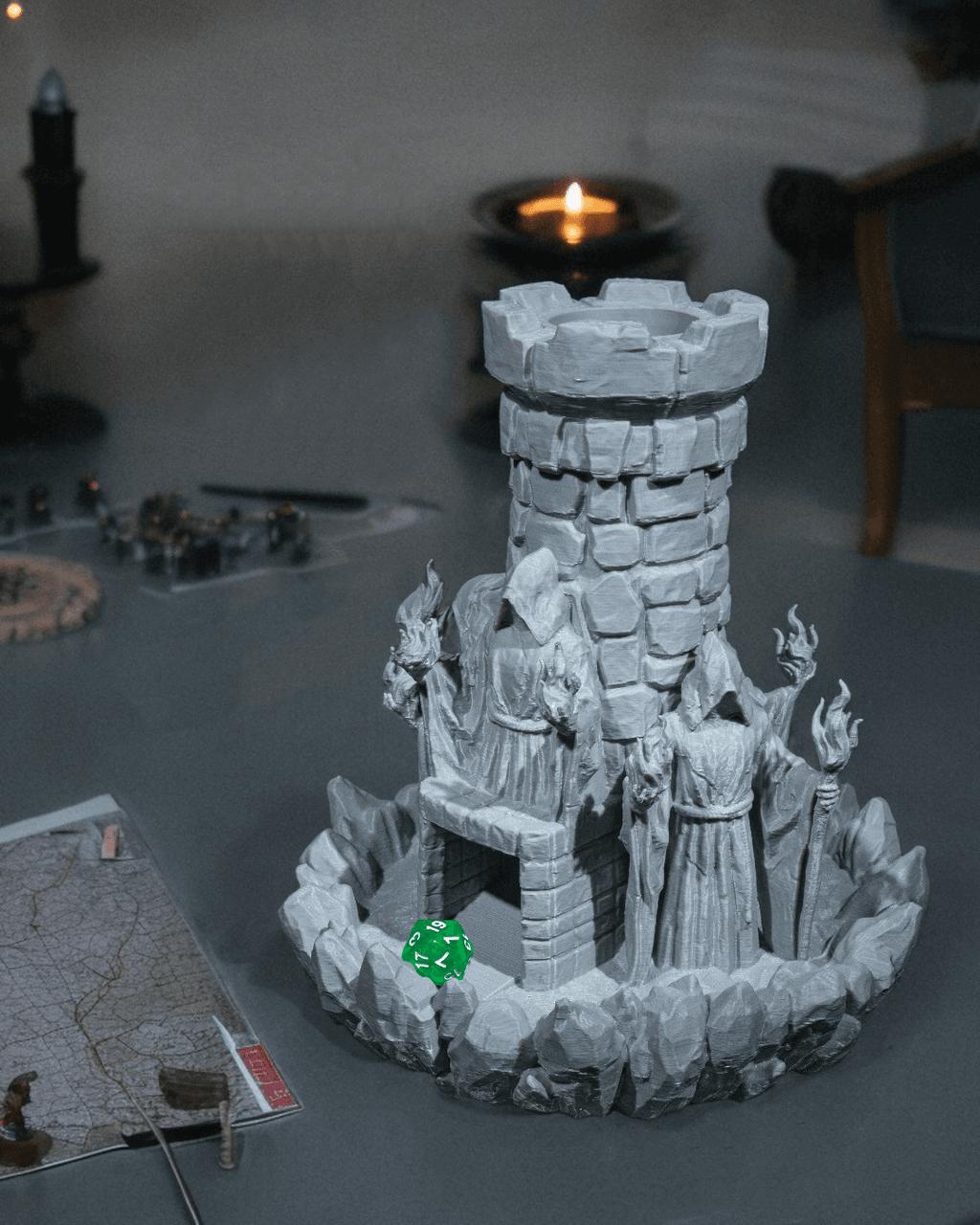 Dice Tower - Mad Wizard - Myth & Motion by The Braysdown Workshop