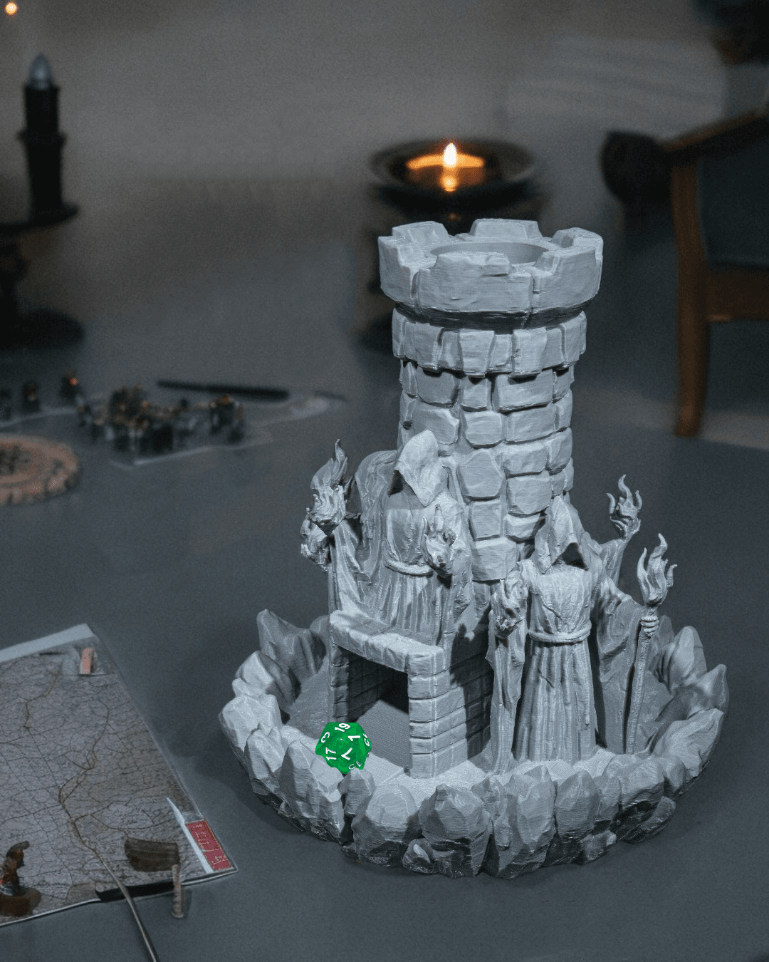 Dice Tower - Mad Wizard - Myth & Motion by The Braysdown Workshop