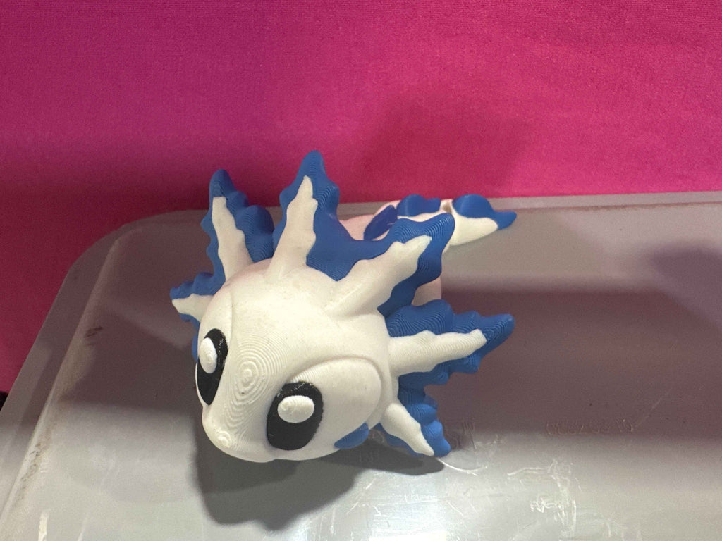 Flexi Axolotl - Myth & Motion by The Braysdown Workshop