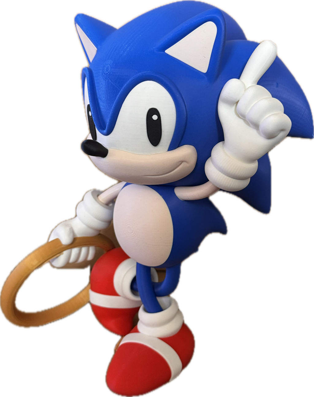 Sonic & ring model - Myth & Motion by The Braysdown Workshop