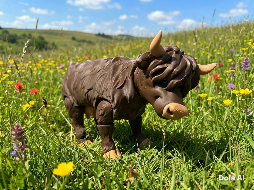 Highland Cow - Pull the Udder one!