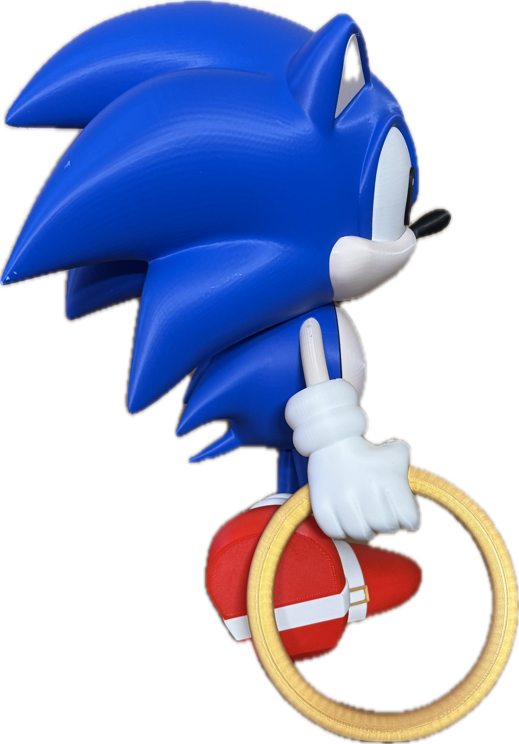 Sonic & ring model - Myth & Motion by The Braysdown Workshop