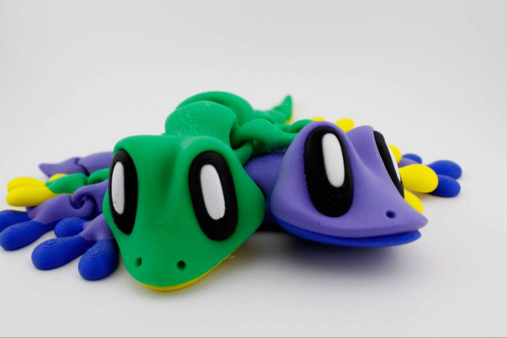 Magnetic Gecko - super cute flexible friend - Myth & Motion by The Braysdown Workshop