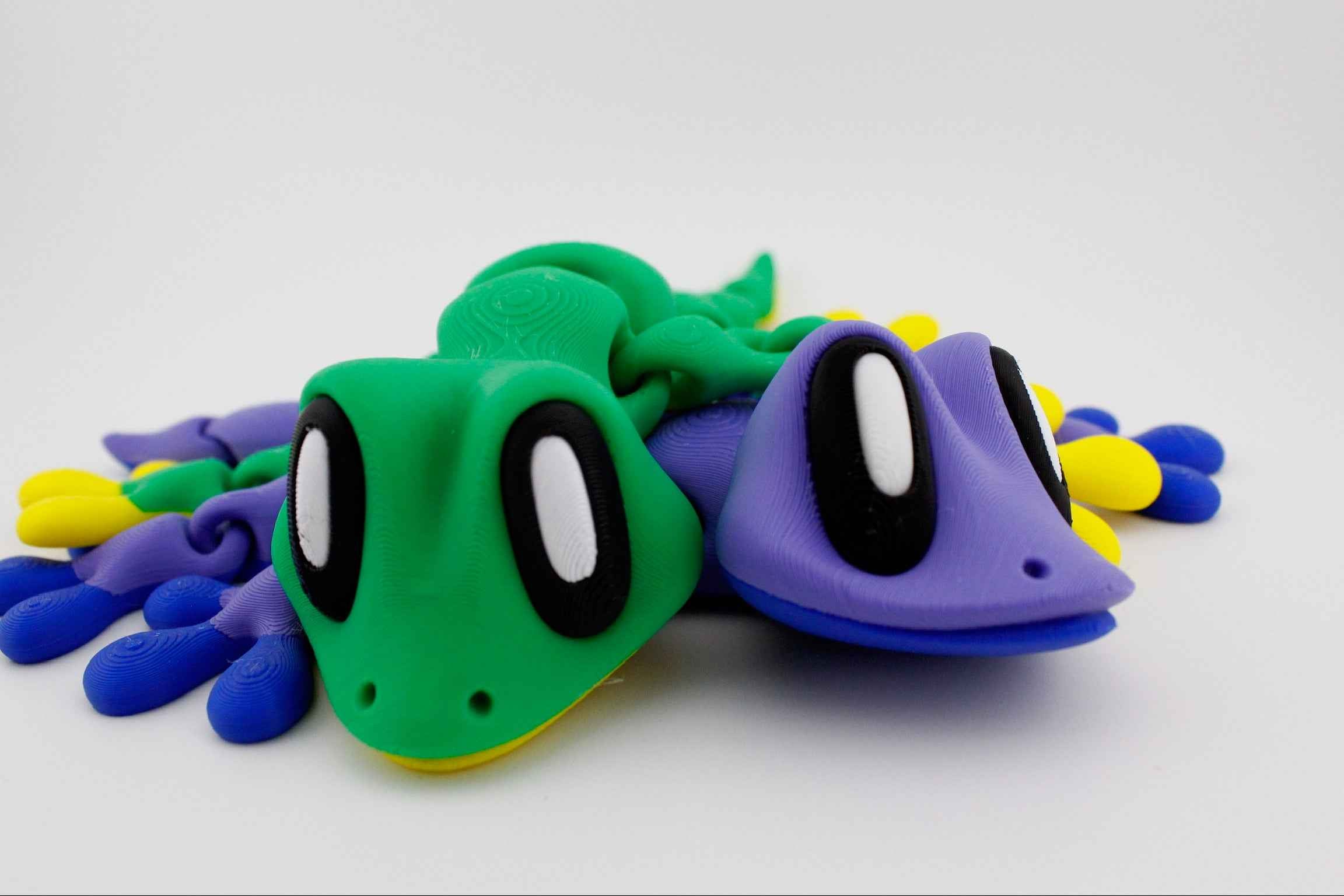 Magnetic Gecko - super cute flexible friend - Myth & Motion by The Braysdown Workshop