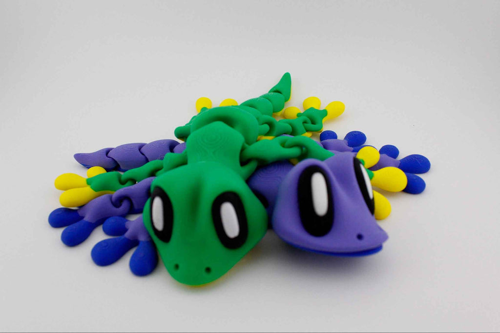 Magnetic Gecko - super cute flexible friend - Myth & Motion by The Braysdown Workshop