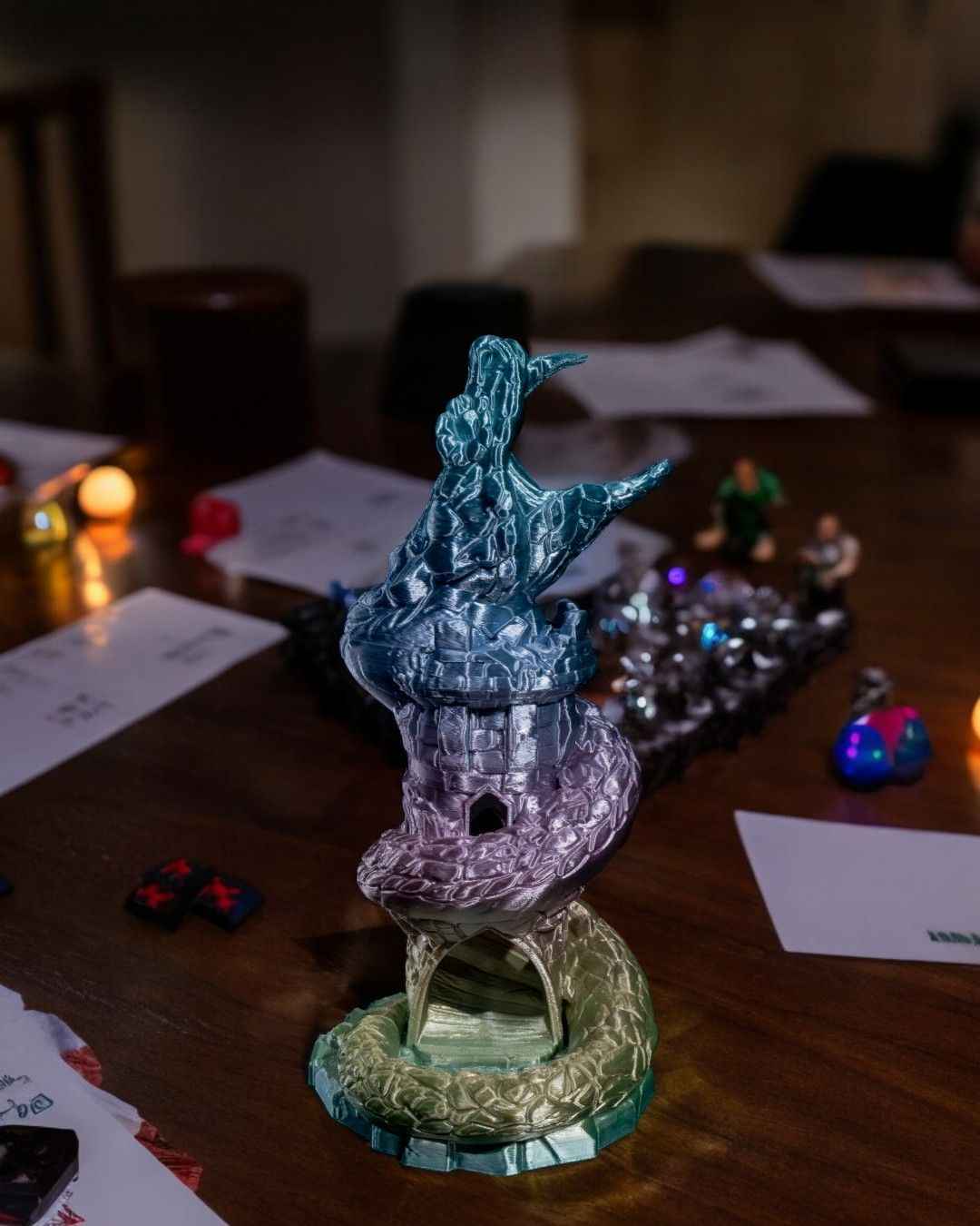 Dice Tower - Basilisk - Myth & Motion by The Braysdown Workshop