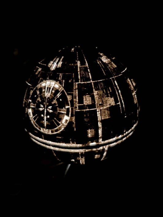 Star Wars Death Star Lamp