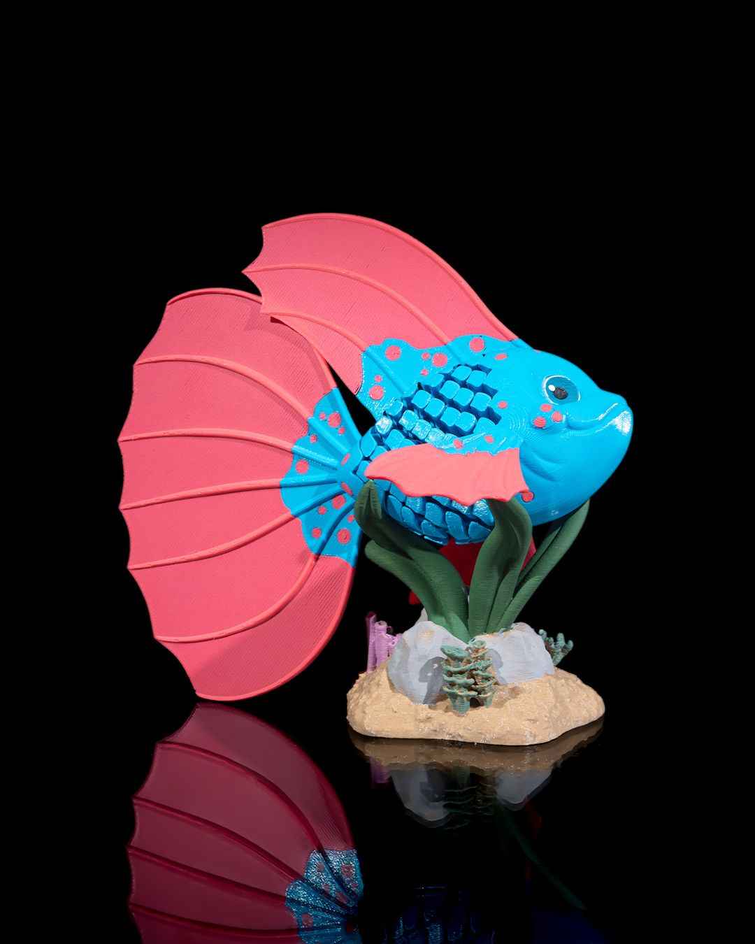 Flexi Bella, The Betta Fish – Under then sea Fun - Myth & Motion by The Braysdown Workshop