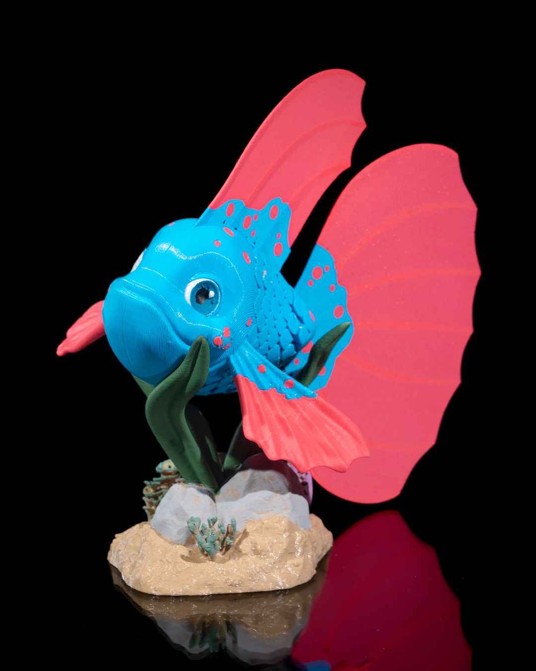Flexi Bella, The Betta Fish – Under then sea Fun - Myth & Motion by The Braysdown Workshop