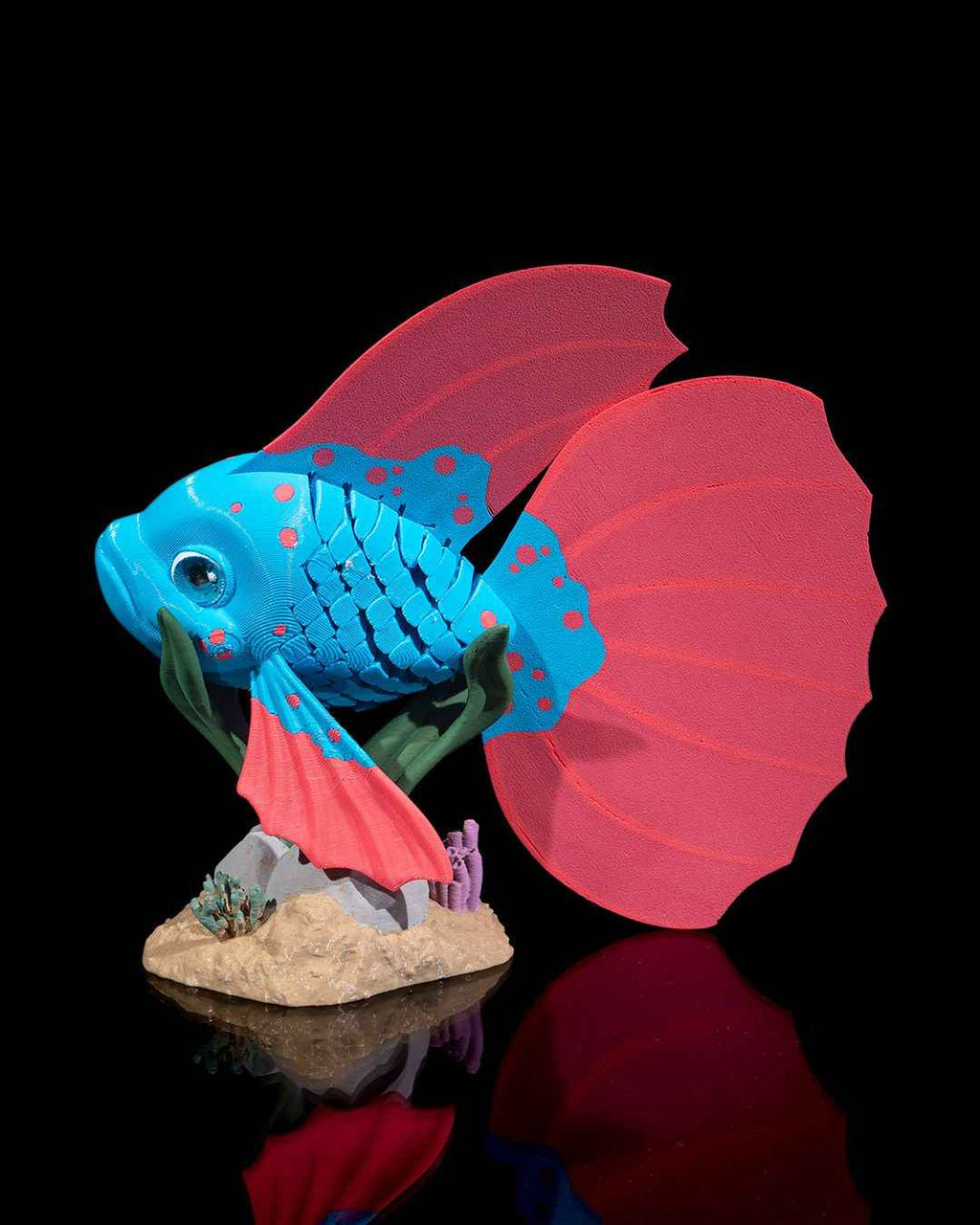 Flexi Bella, The Betta Fish – Under then sea Fun - Myth & Motion by The Braysdown Workshop