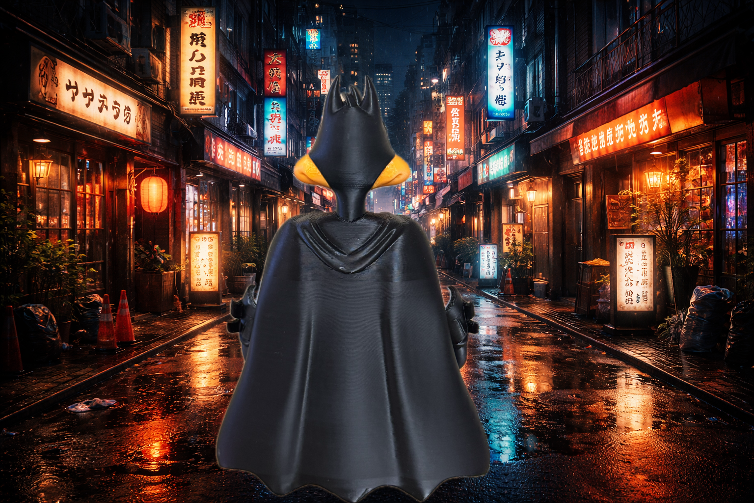 Bat Daff - Crime Fighting Duck! - Myth & Motion by The Braysdown Workshop