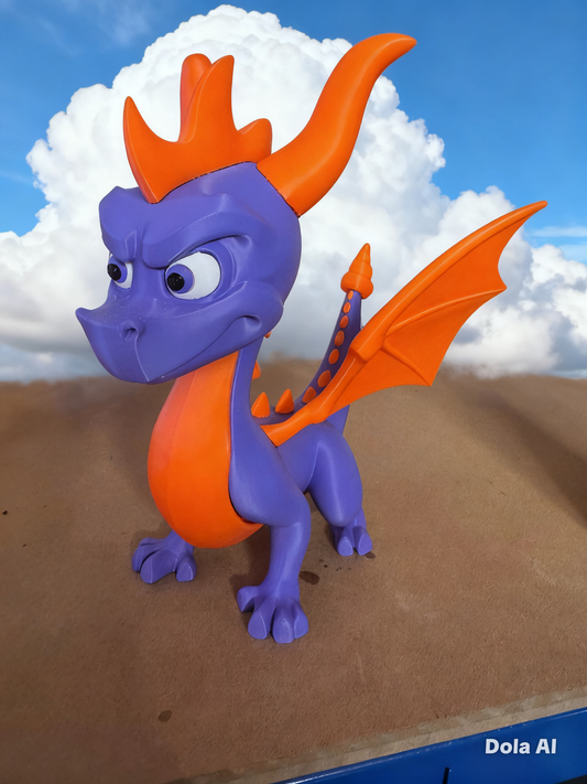 Spyro the dragon inspired model - Myth & Motion by The Braysdown Workshop