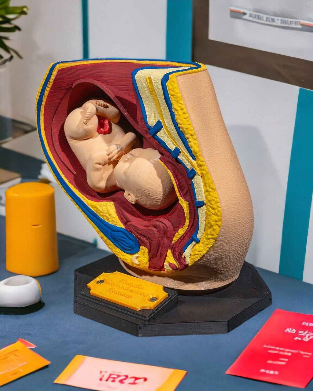 Female Reproduction educational model - Myth & Motion by The Braysdown Workshop