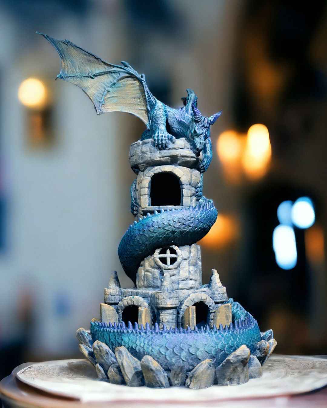 Dice Tower - Guardian of the Tower - Myth & Motion by The Braysdown Workshop