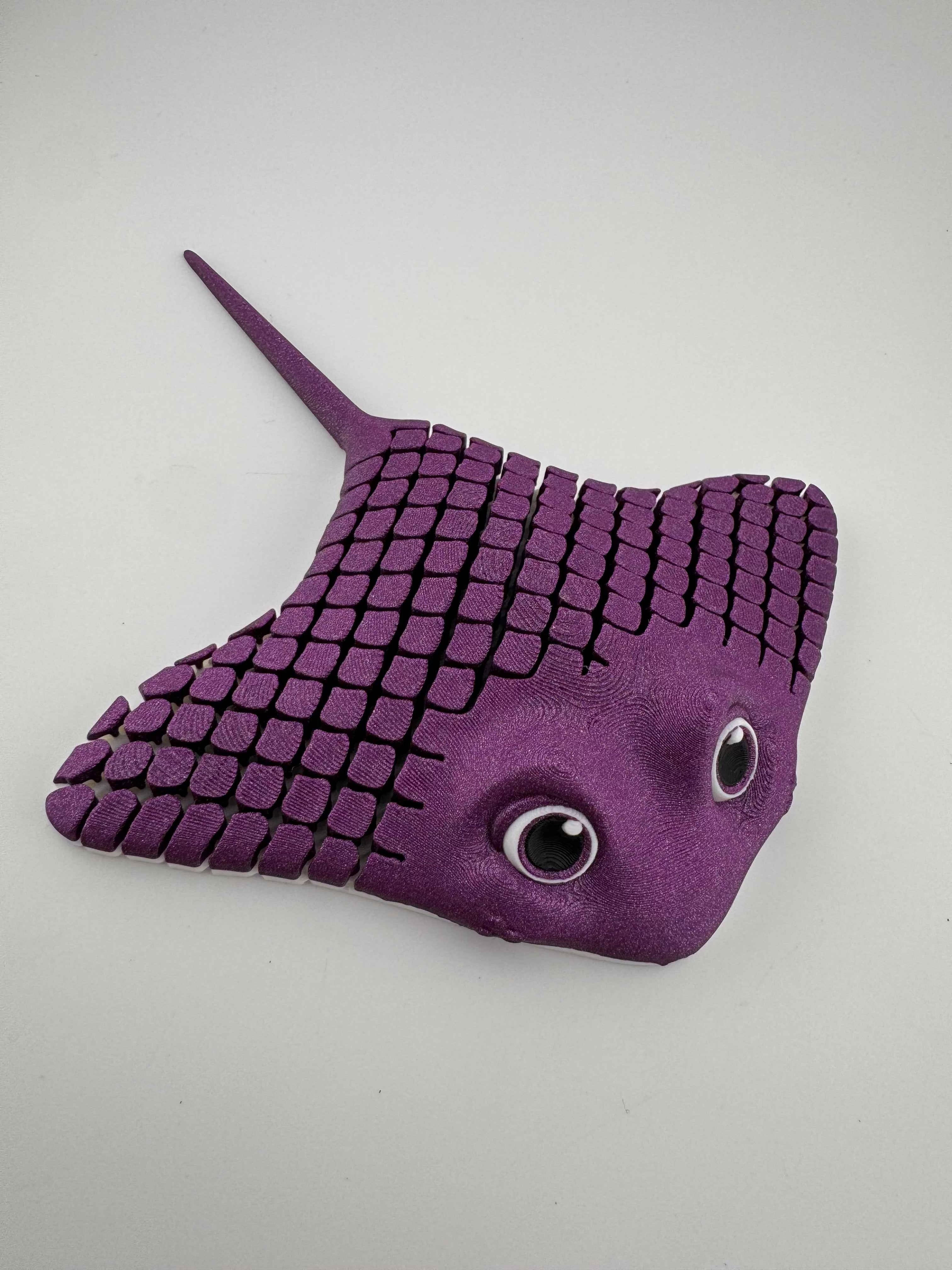 Flexi Ray, The Manta Ray - Sea themed fidget toys - Myth & Motion by The Braysdown Workshop