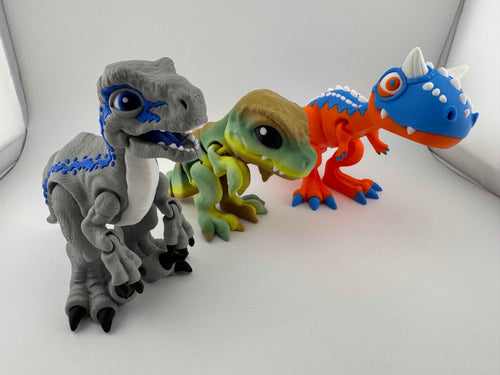 Articulated Dinosaur - This dino is Rawr'some - Myth & Motion by The Braysdown Workshop