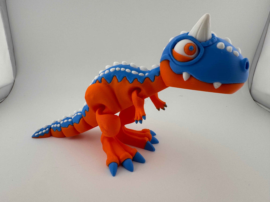 Articulated Dinosaur - This dino is Rawr'some - Myth & Motion by The Braysdown Workshop