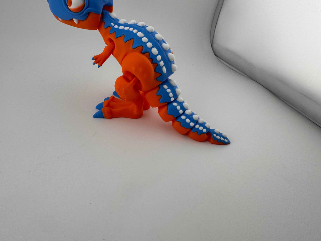 Articulated Dinosaur - This dino is Rawr'some - Myth & Motion by The Braysdown Workshop