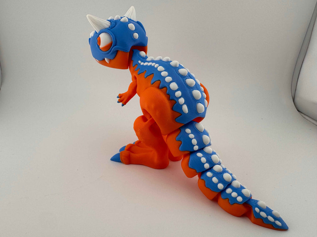 Articulated Dinosaur - This dino is Rawr'some - Myth & Motion by The Braysdown Workshop