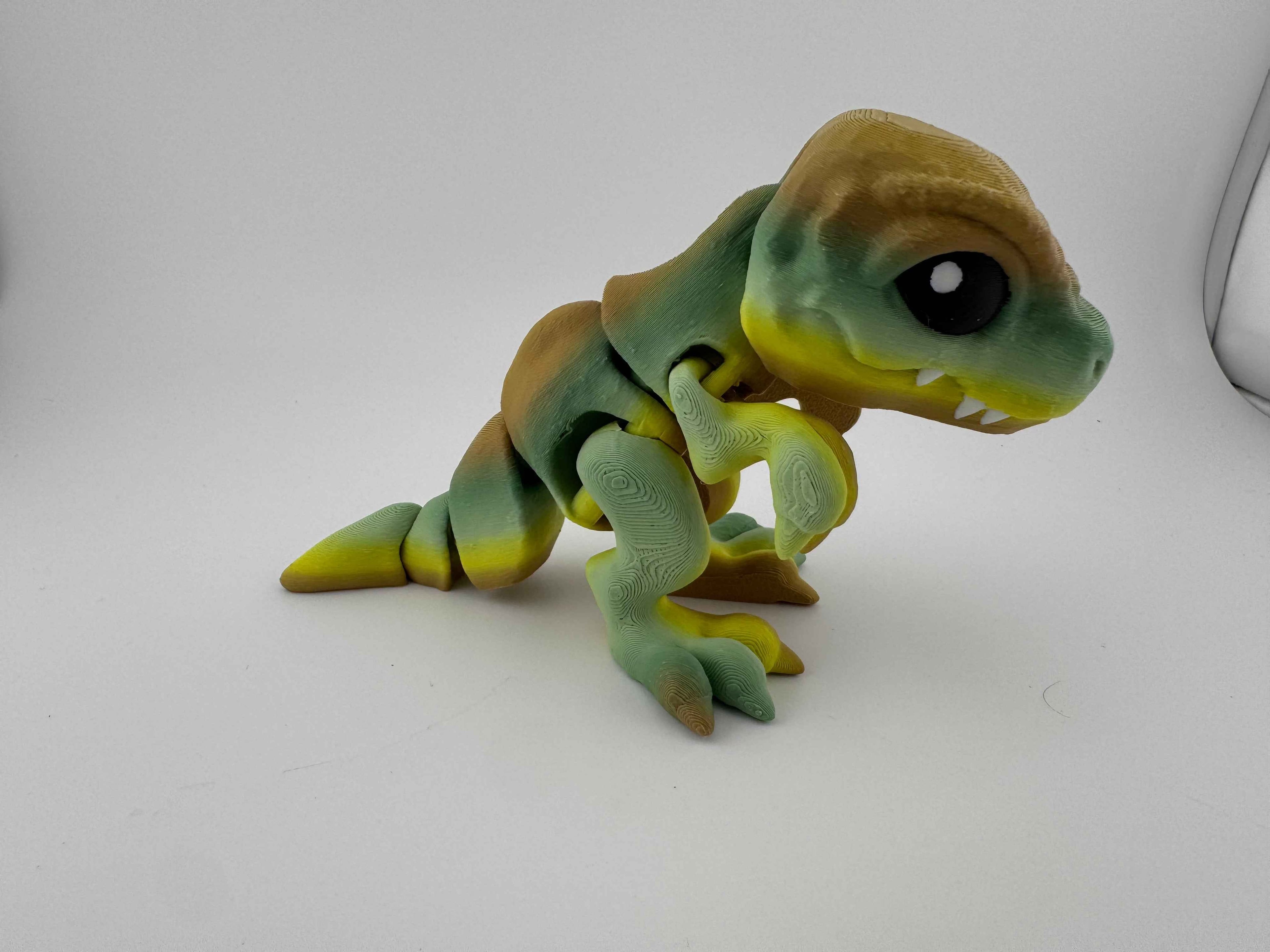 Articulated Dinosaur - This dino is Rawr'some - Myth & Motion by The Braysdown Workshop