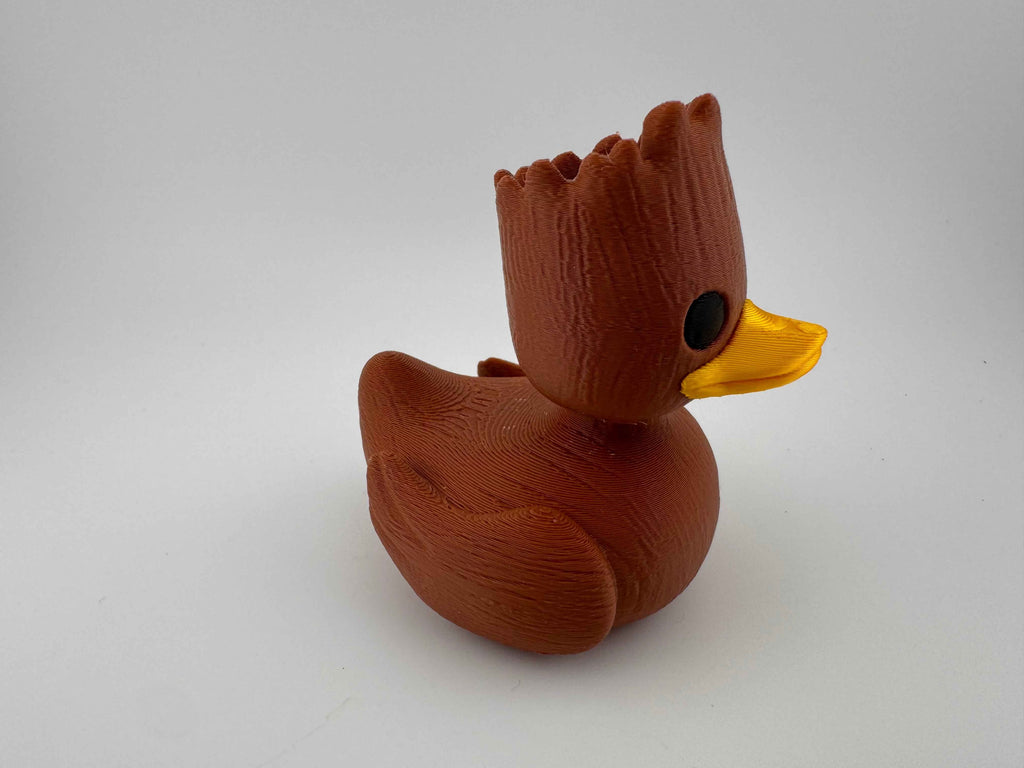 Superhero Duck - Keeping a watchful eye - Myth & Motion by The Braysdown Workshop