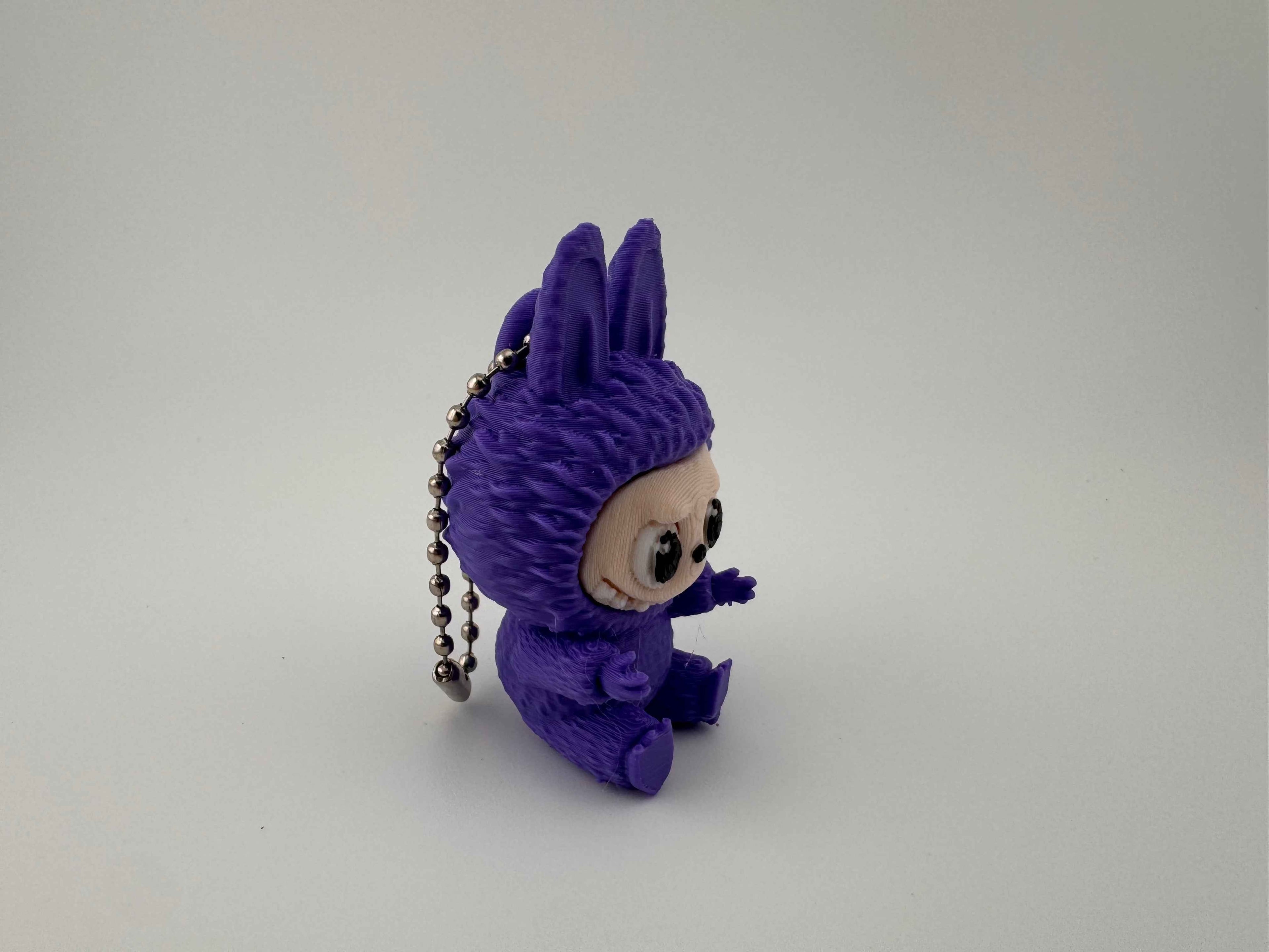 Labubu Keychain Fidget - A little mischief in your pocket - Myth & Motion by The Braysdown Workshop