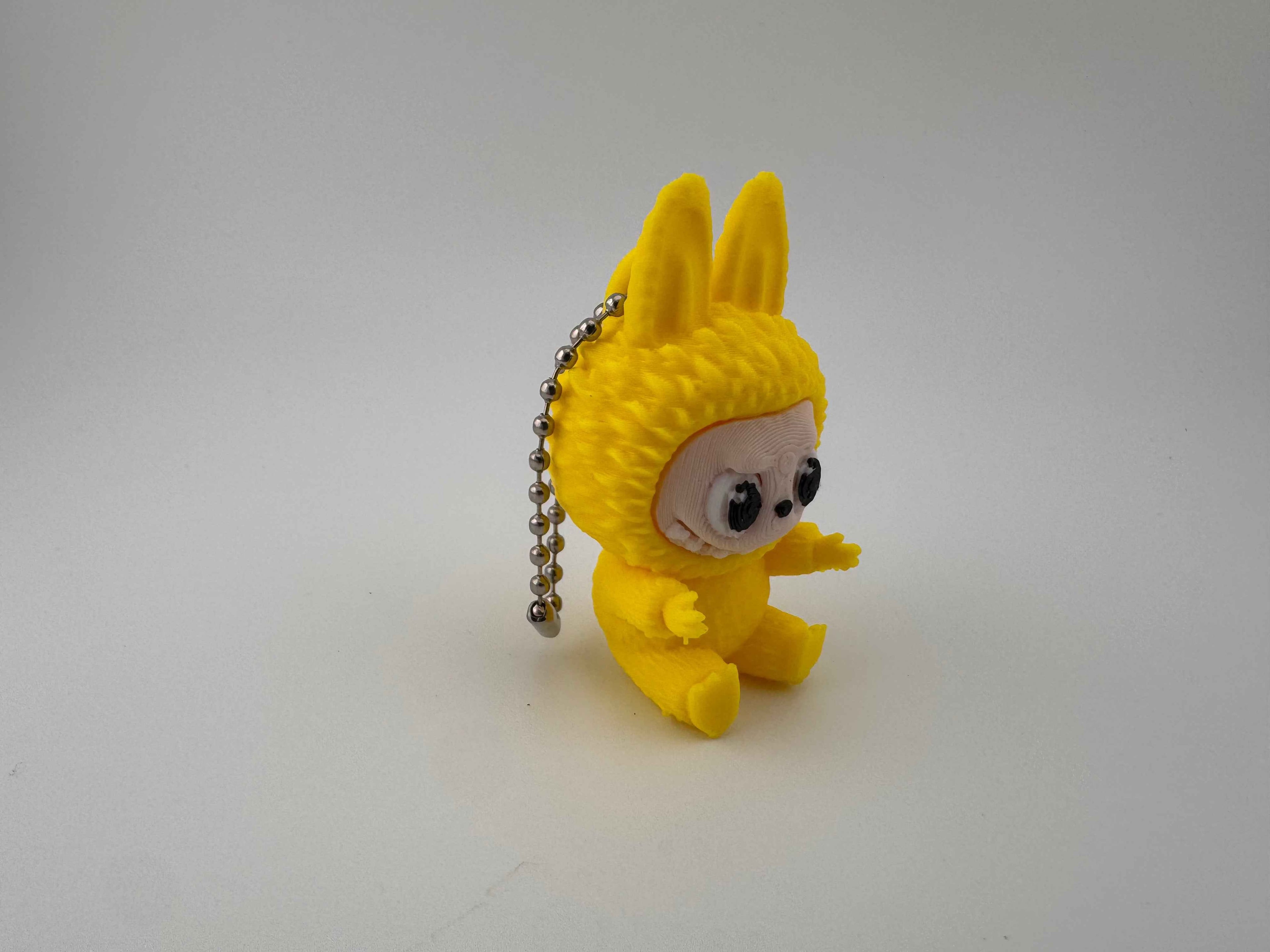 Labubu Keychain Fidget - A little mischief in your pocket - Myth & Motion by The Braysdown Workshop