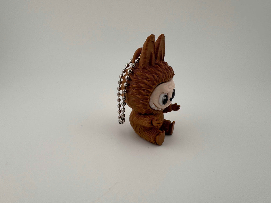 Labubu Keychain Fidget - A little mischief in your pocket - Myth & Motion by The Braysdown Workshop