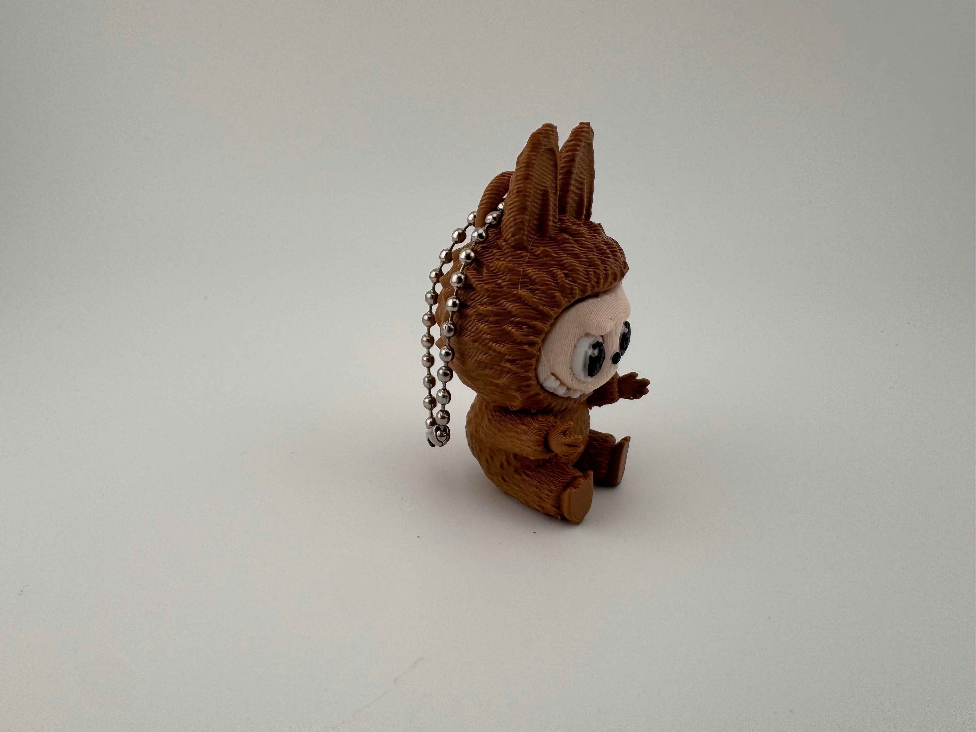 Labubu Keychain Fidget - A little mischief in your pocket - Myth & Motion by The Braysdown Workshop