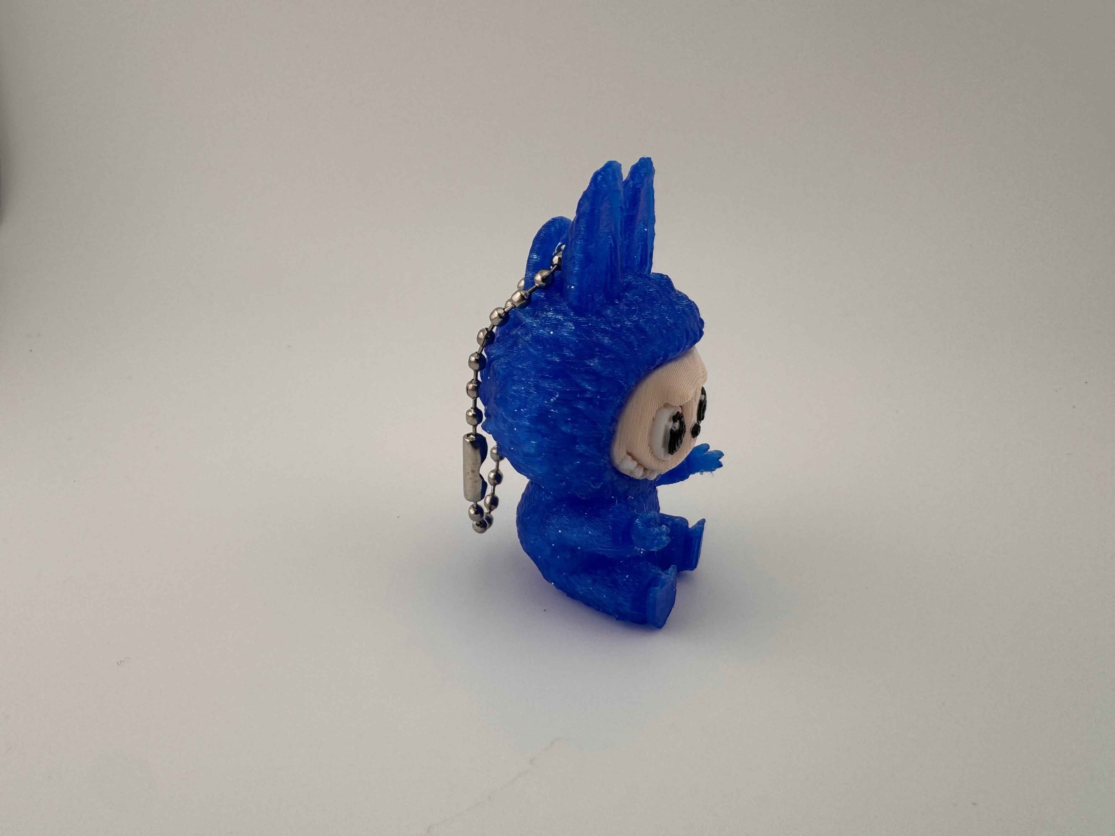 Labubu Keychain Fidget - A little mischief in your pocket - Myth & Motion by The Braysdown Workshop