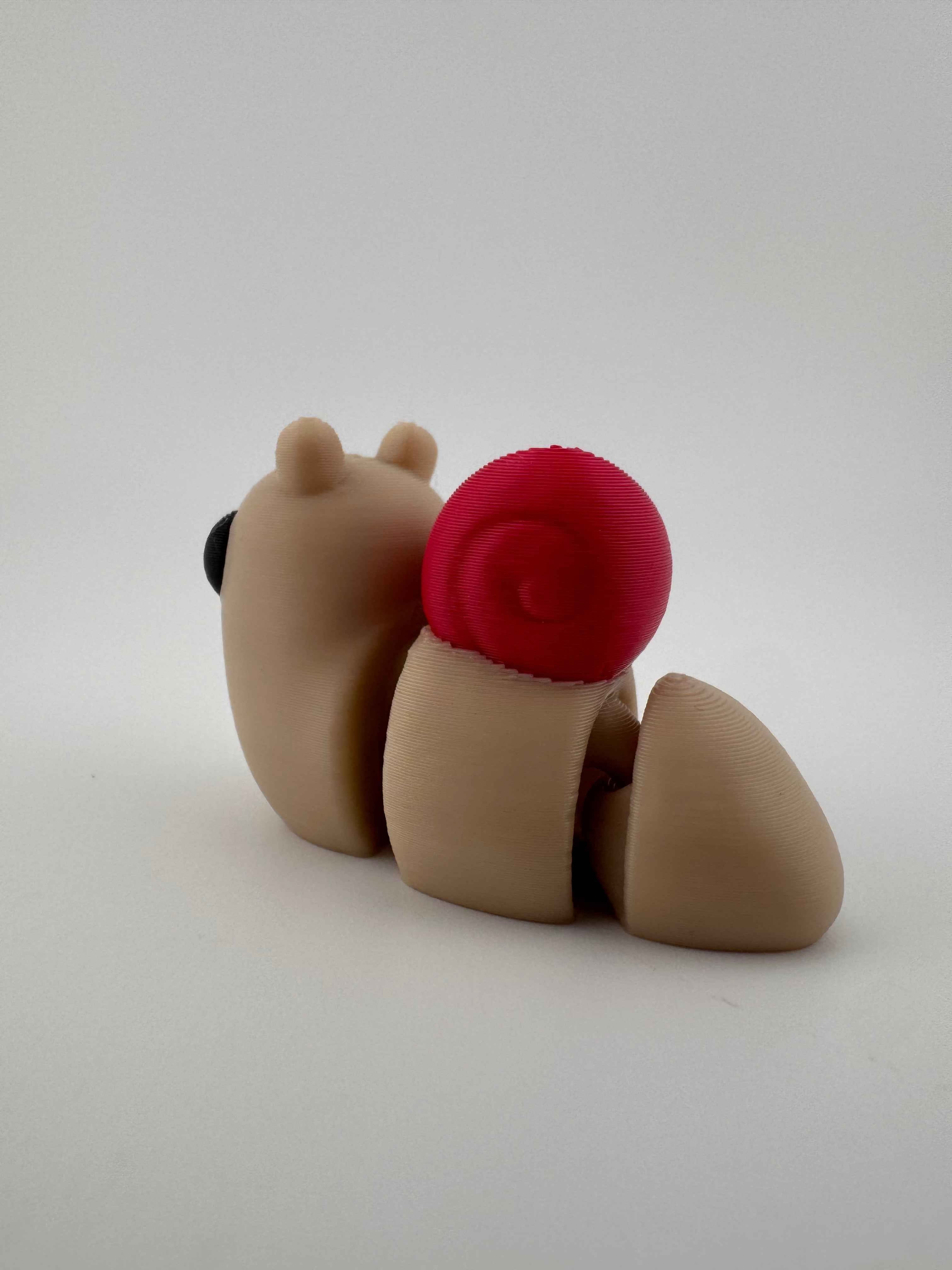 Snail Fidget - Slow, steady and fun - Myth & Motion by The Braysdown Workshop