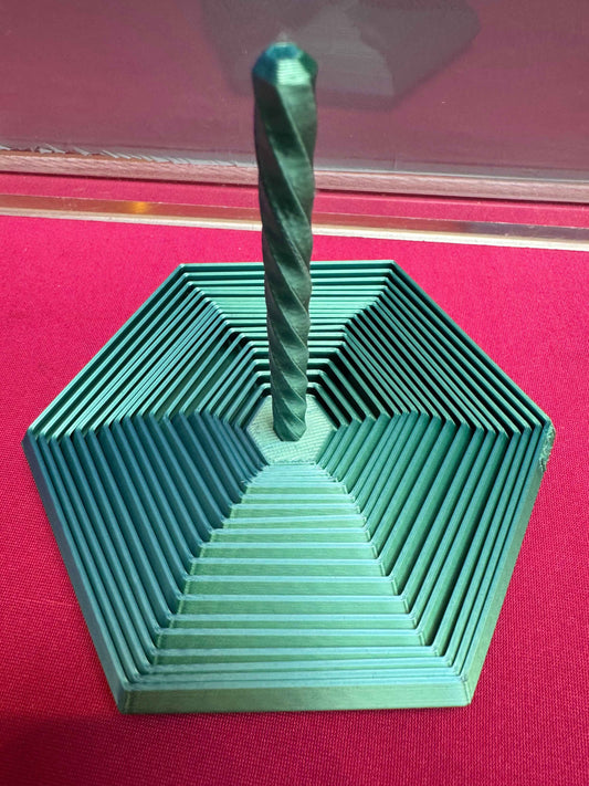 Hexagon fidget with handle