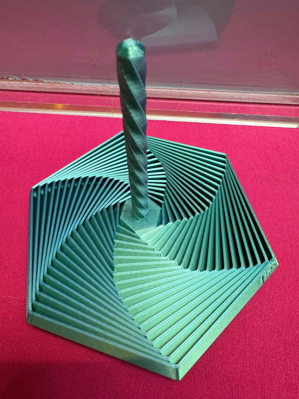 Hexagon fidget with handle - Myth & Motion by The Braysdown Workshop