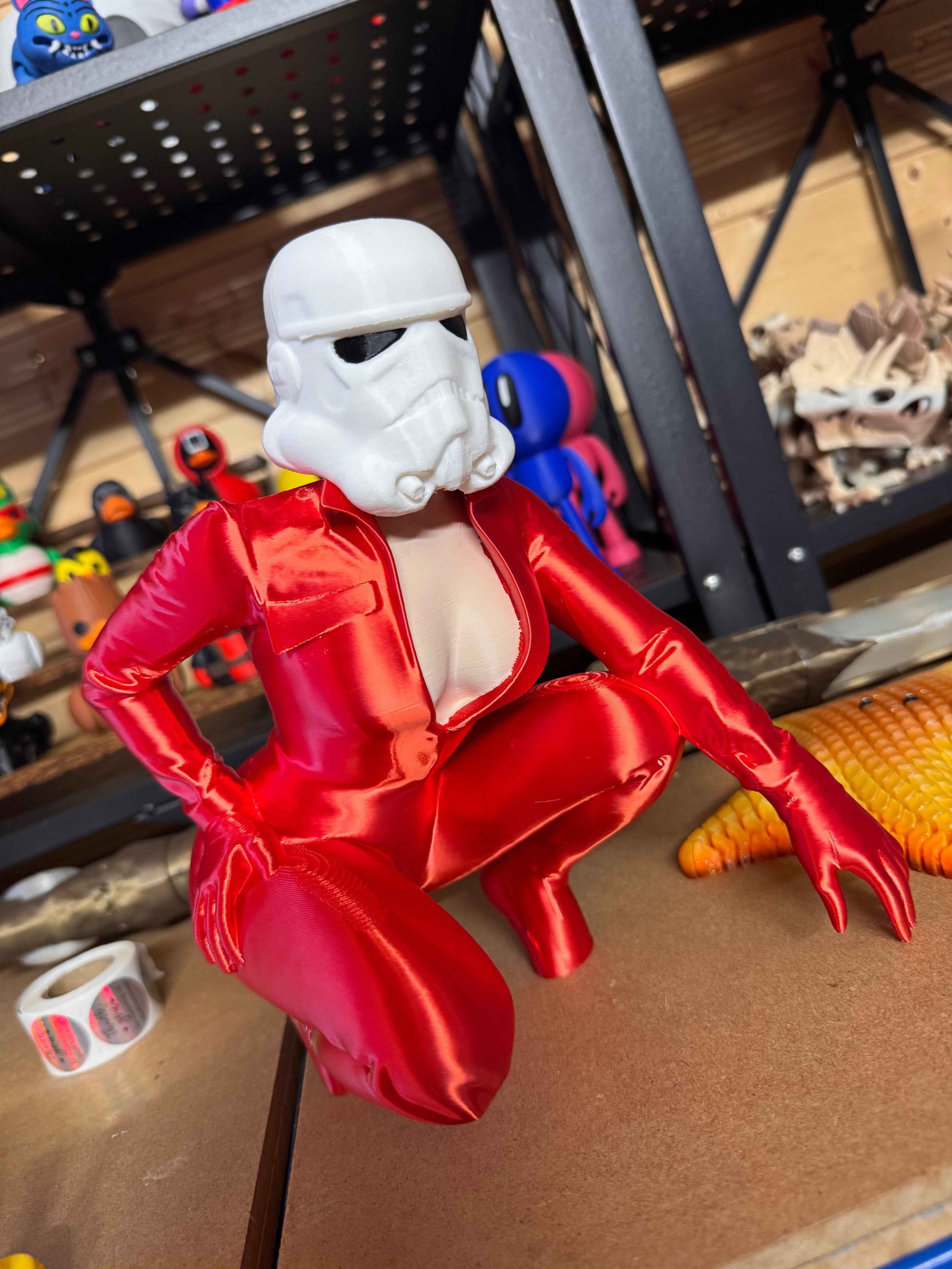 Stormtrooper woman agent figure