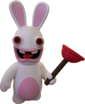 Lapin Cretin model - with plunger - Myth & Motion by The Braysdown Workshop