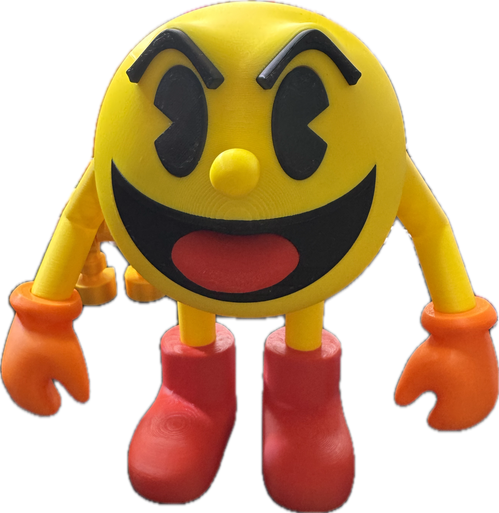 Pac-Man inspired model - Myth & Motion by The Braysdown Workshop