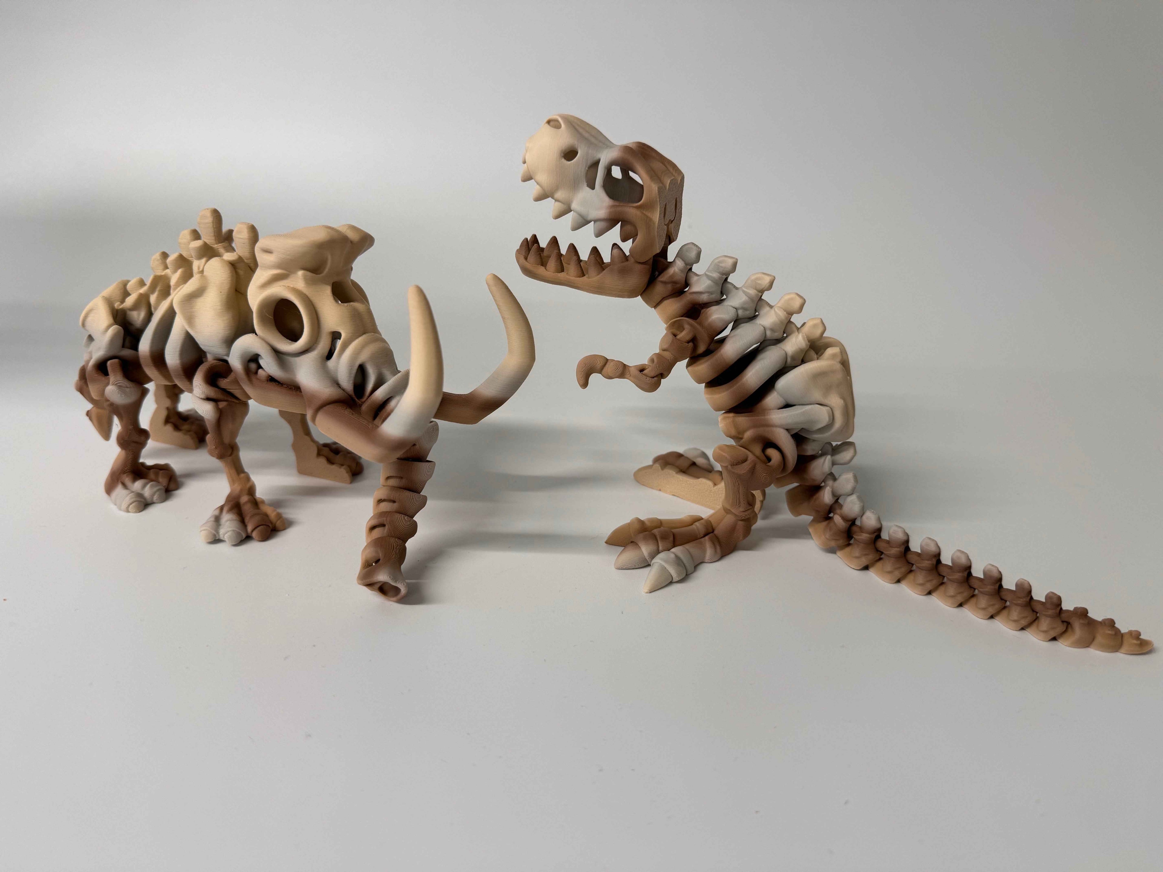 Fossil Dinosaur - Fantastic standing dinosaur, bring them back to life by collecting the whole collection - Myth & Motion by The Braysdown Workshop