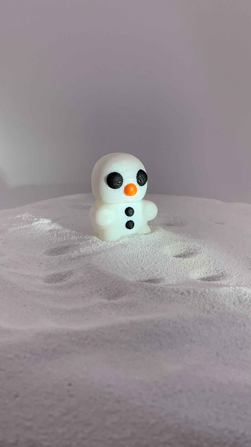 Snowman Fidget - The snow'iest creature - Myth & Motion by The Braysdown Workshop