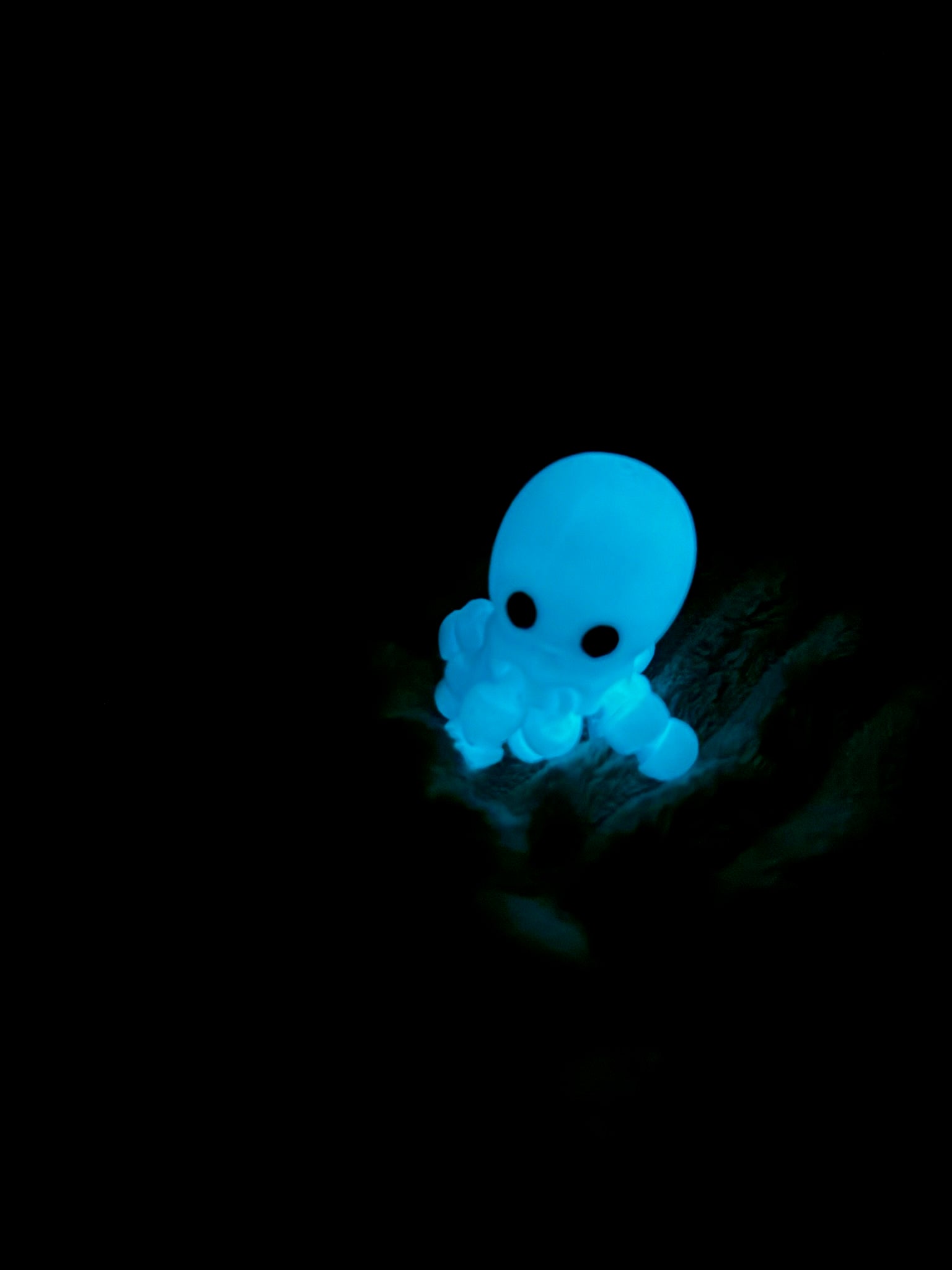 Baby Octopus Fidget - Glows in the dark! - Myth & Motion by The Braysdown Workshop