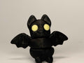Bat Fidget Toy - Glow in the dark eyes...Spooky! - Myth & Motion by The Braysdown Workshop