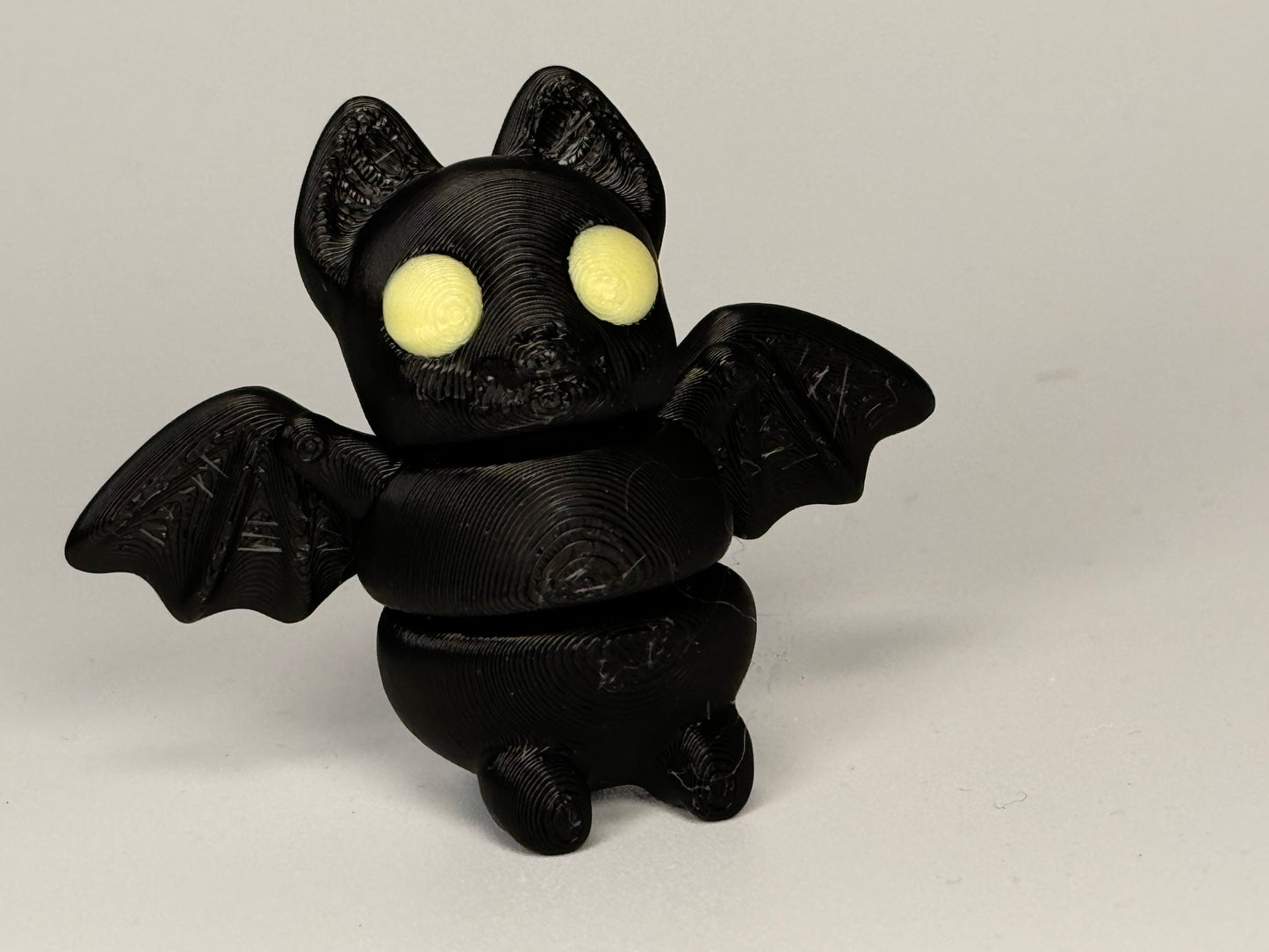 Bat Fidget Toy - Glow in the dark eyes...Spooky!